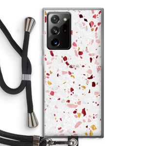 Terrazzo N°9: Samsung Galaxy Note 20 Ultra / Note 20 Ultra 5G Transparant Hoesje met koord