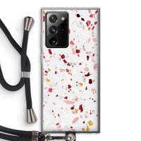 Terrazzo N°9: Samsung Galaxy Note 20 Ultra / Note 20 Ultra 5G Transparant Hoesje met koord