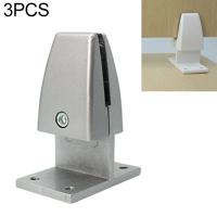 3 STKS T vorm aluminiumlegering Office Desktop scherm Fixing clip partitie clip (zilver)
