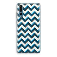 Onderbroken lijn: Huawei P20 Pro Transparant Hoesje