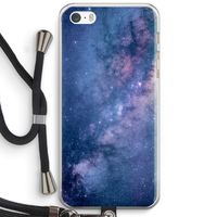 Nebula: iPhone 5 / 5S / SE Transparant Hoesje met koord