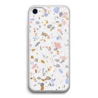 Terrazzo N°8: iPhone SE 2020 Transparant Hoesje