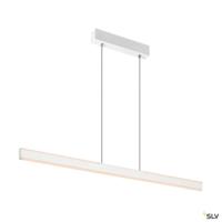 SLV Kantoor hanglampOne Linear 2x10w Led 104cm wit - 1006186