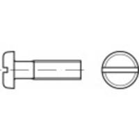 TOOLCRAFT 104481 Platkopschroeven M3 4 mm Sleuf DIN 85 Staal Galvanisch verzinkt 200 stuk(s)