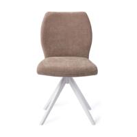 Jesper Home Ikata eetkamerstoel Mocha Mist turn white