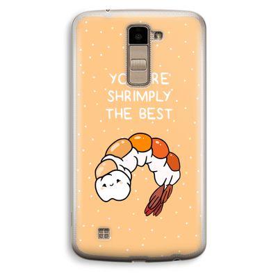 You're Shrimply The Best: LG K10 (2016) Transparant Hoesje