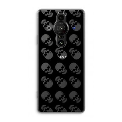 Musketon Skulls: Sony Xperia Pro-I Transparant Hoesje