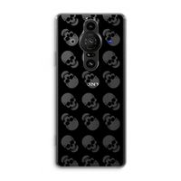 Musketon Skulls: Sony Xperia Pro-I Transparant Hoesje