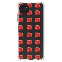 Samsung Galaxy A22 5G Beschermhoes Paprika Red