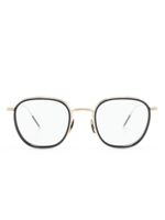 Oliver Peoples lunettes de soleil TK-9 à monture carrée - Or - thumbnail