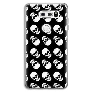 Musketon Skulls: LG V30 Transparant Hoesje
