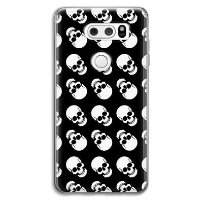 Musketon Skulls: LG V30 Transparant Hoesje