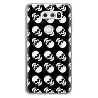 Musketon Skulls: LG V30 Transparant Hoesje