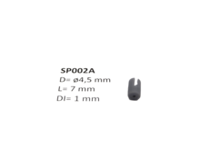 micromotor SP002A ø 4,5 x 7 - ø 1 mm cardankoppelingshouder