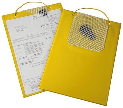 EICHNER Order folder yellow din a 4 standard