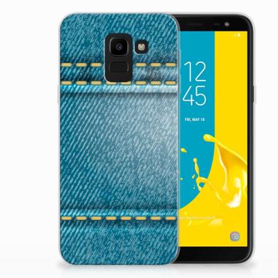 Samsung Galaxy J6 2018 | Sillicone Back Cover | Jeans