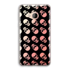Musketon Skulls: HTC U Play Transparant Hoesje