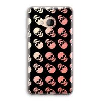 Musketon Skulls: HTC U Play Transparant Hoesje