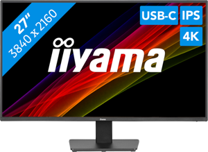 iiyama ProLite XU2792UHSU-B6 computer monitor 68,6 cm (27") 3840 x 2160 Pixels 4K Ultra HD LED Zwart