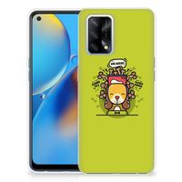 OPPO A74 4G Telefoonhoesje met Naam Doggy Biscuit - thumbnail