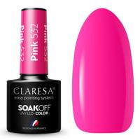 Claresa uv/led gellak 5ml pink 532 sunny garden