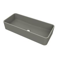 Arcqua Case waskom rechthoek 60x26 mat beton WAS247441