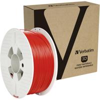 Verbatim 55053 neu Filament PETG 1.75 mm 1 kg Rood 1 stuk(s)