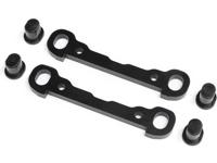 Losi - Front Hinge Pin Braces Black: DBXL 2.0 (LOS254071) - thumbnail