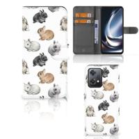 Telefoonhoesje | Met pasjeshouder | voor OnePlus Nord CE 2 Lite Konijntjes