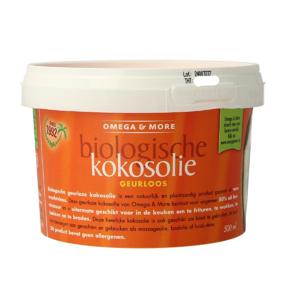 Omega & More Kokosolie geurloos bio