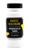 Highest Healthcare Vitamine D3-25 1000IU Softgels
