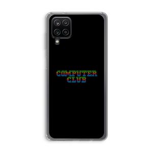 Retro: Samsung Galaxy A12 Transparant Hoesje