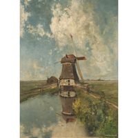 Puzzelman Een Molen - Paul GabriÃ«l (Rijksmuseum) (1000) - thumbnail