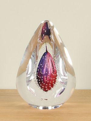 Object glas kristal roze/lila klein, nr. 30