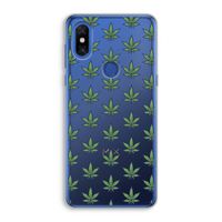 Weed: Xiaomi Mi Mix 3 Transparant Hoesje