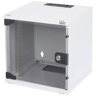 Digitus DN-10-05U-1 10inch-wandkast 6 HE Grijs-wit (RAL 7035)