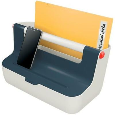 Opbergdoos Leitz Cosy Grijs ABS 21,4 x 19,6 x 36,7 cm Draaghandvat