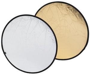 BRESSER BR-TR5 Reflectiescherm goud/zilver 80cm rond