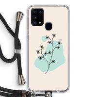 Love your petals: Samsung Galaxy M31 Transparant Hoesje met koord