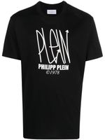 Philipp Plein t-shirt à motif tête de mort - Noir