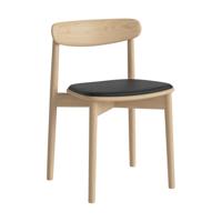 Bolia Merge eetkamerstoel Sydney Black wit gepigmenteerd geolied eiken