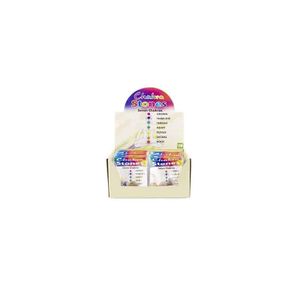 Edelstenen Chakra Displayset met Buidel (24 maal 7 stenen)