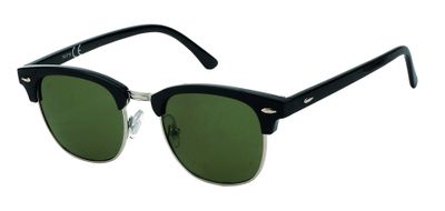 Kost zonnebril unisex wayfarer zwart/groen (20 161) Kost zonnebril unisex wayfarer zwart/groen (20 161)
