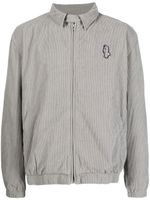 Billionaire Boys Club surchemise zippée à logo imprimé - Gris