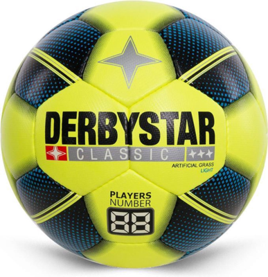 Derbystar Voetbal Classic Light AG Geel blauw