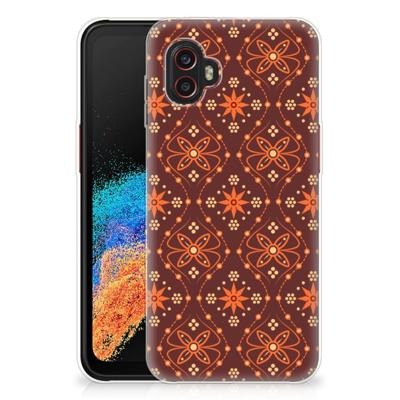 Samsung Galaxy Xcover 6 Pro | TPU bumper | Batik Brown