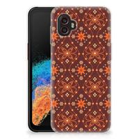 Samsung Galaxy Xcover 6 Pro | TPU bumper | Batik Brown