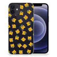 TPU bumper voor iPhone 12 | 12 Pro (6.1") Katten Emojis - thumbnail