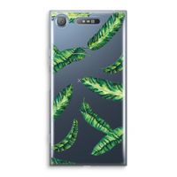 Lange bladeren: Sony Xperia XZ1 Transparant Hoesje