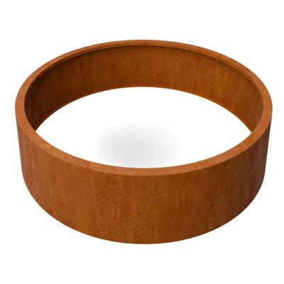 Geroba Geroba RondaZB12 ronde plantenbak zonder bodem 1500x400mm - Cortenstaal